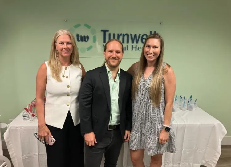 Turnwell Mental Health team members posing side-by-side